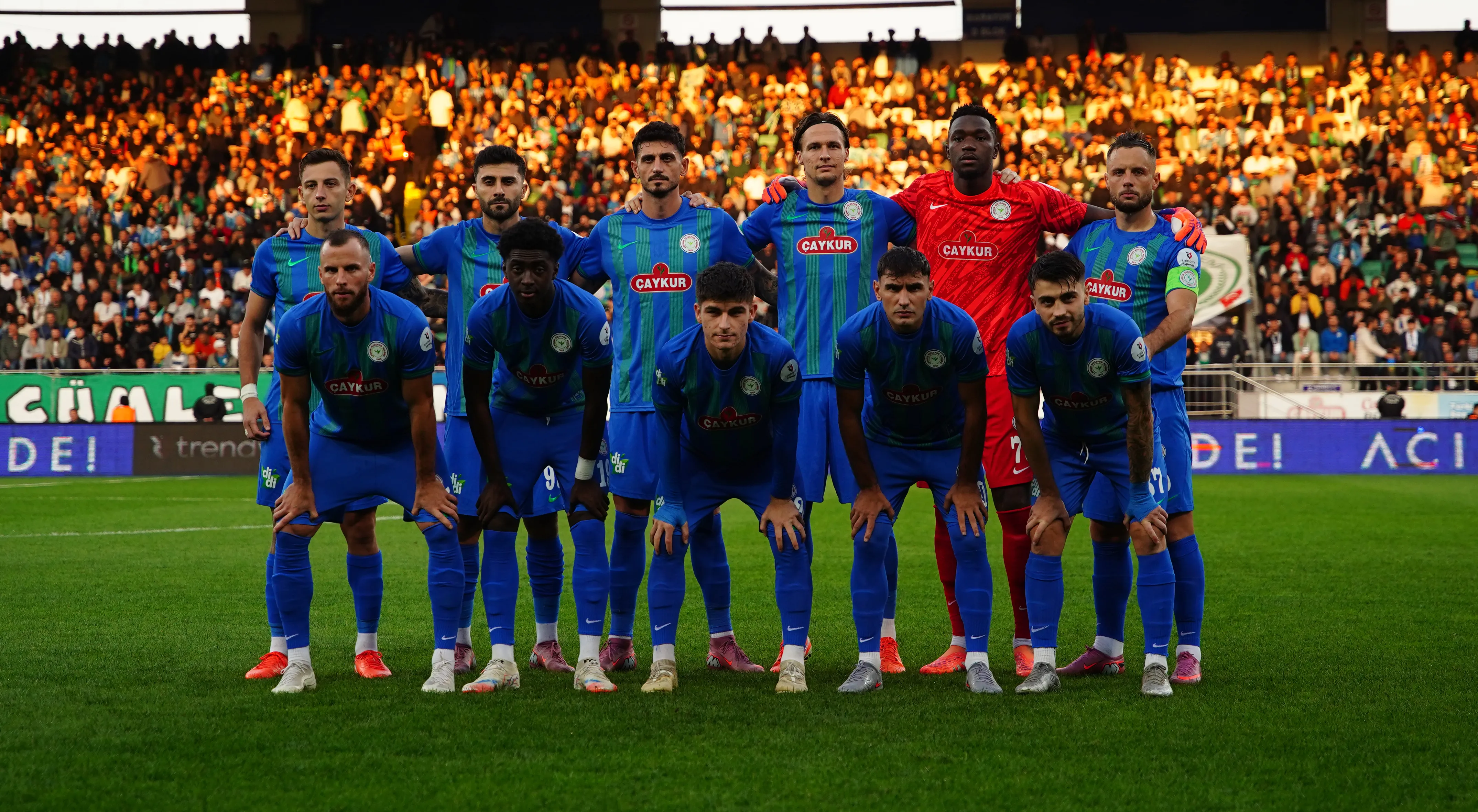 Çaykur Rizespor-Eyüpspor maçının ilk 11'leri açıklandı