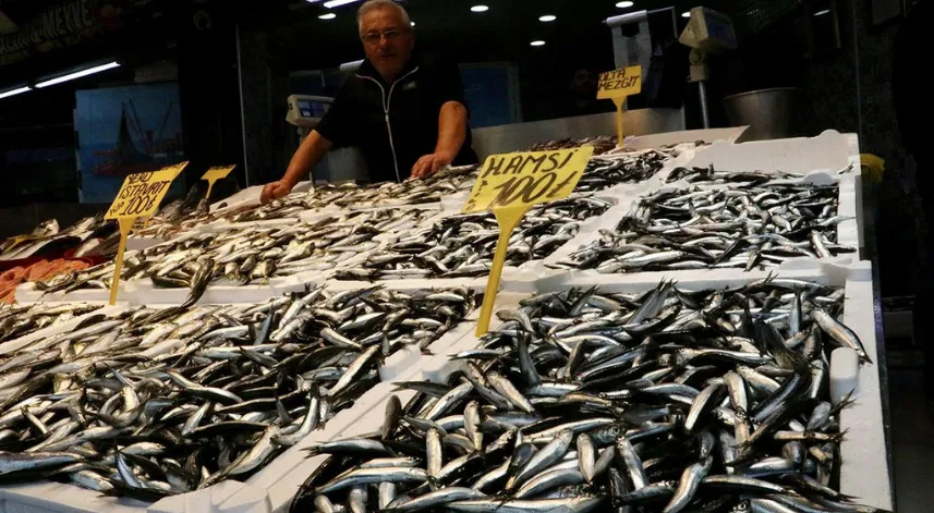 Trabzon'da hamsi ve istavrit 100 liradan satılıyor
