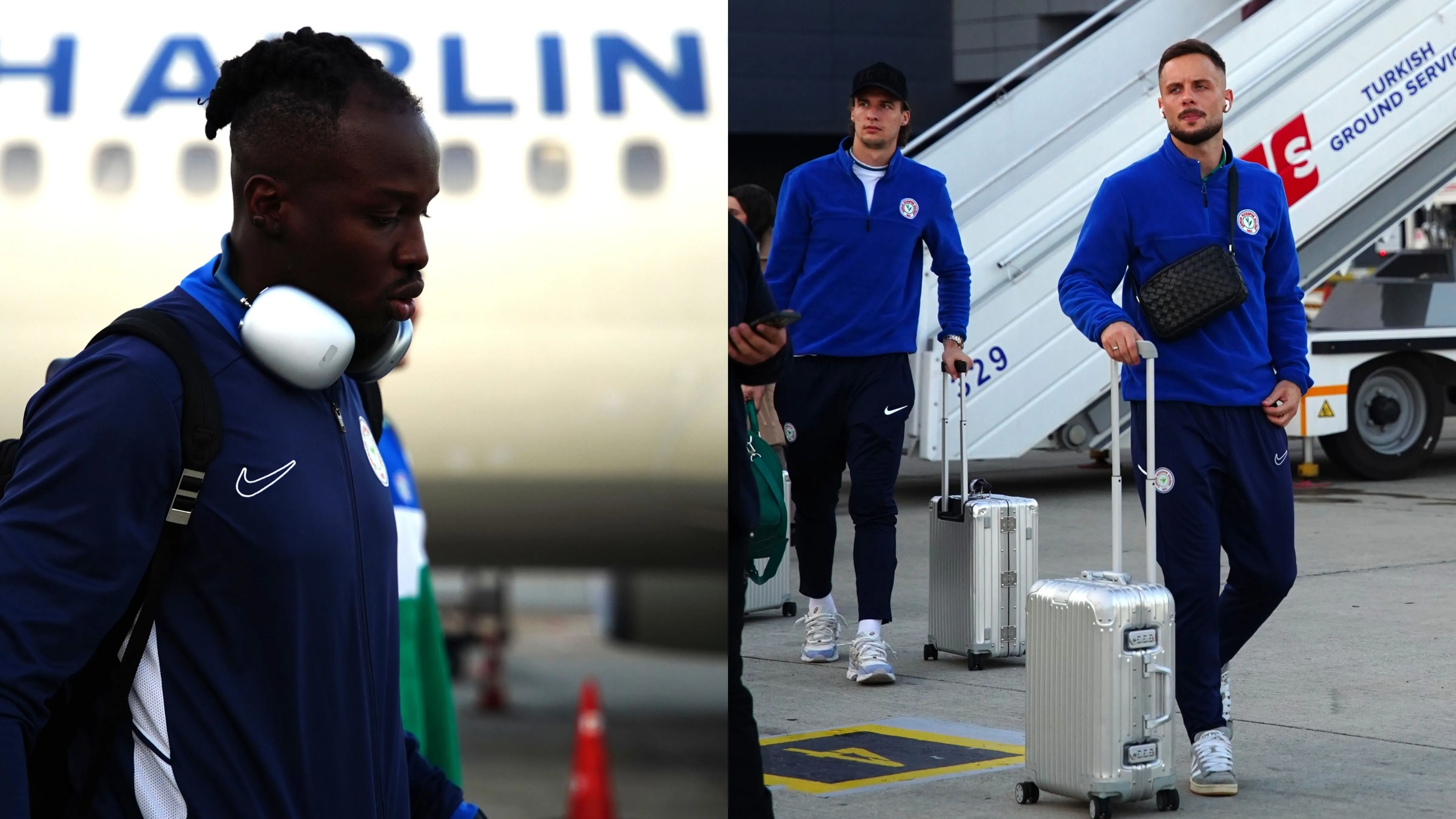 Çaykur Rizespor, Beşiktaş maçı için İstanbul’a gitti