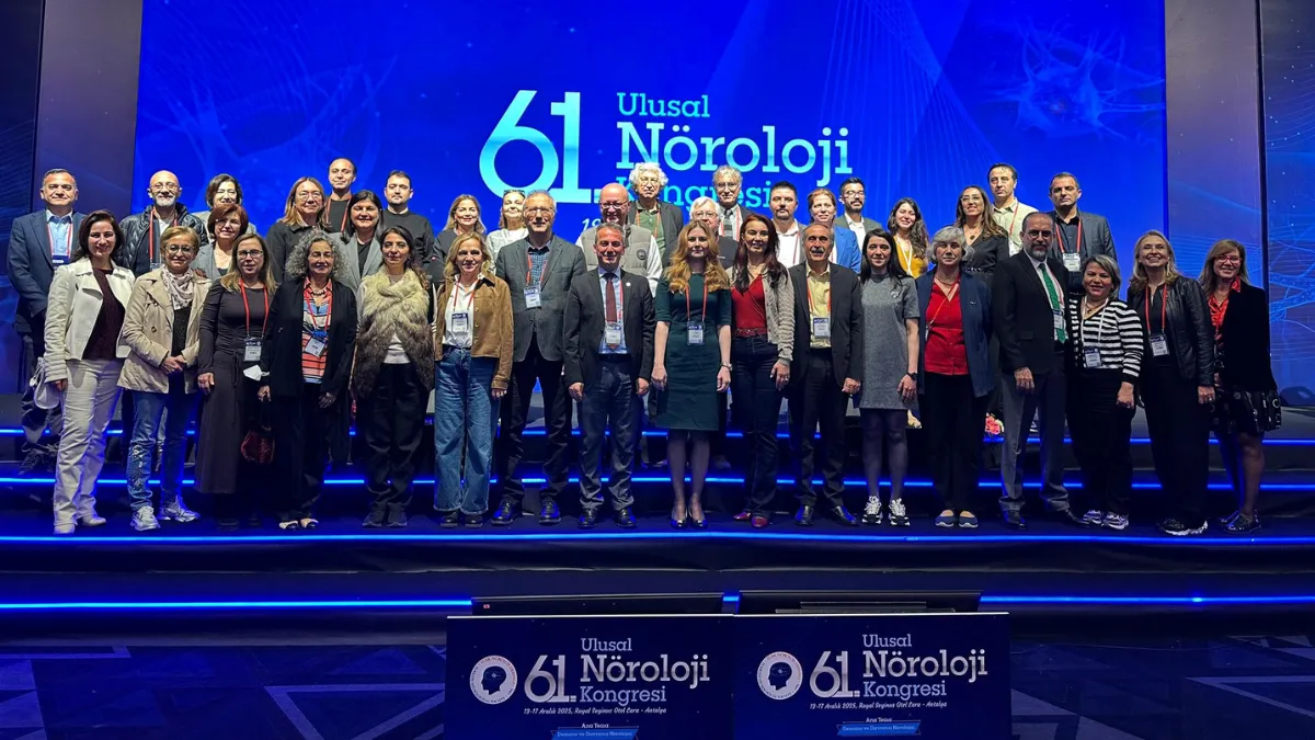 61’inci Ulusal Nöroloji Kongresi’ne 1800 bilim insanı katılım sağladı
