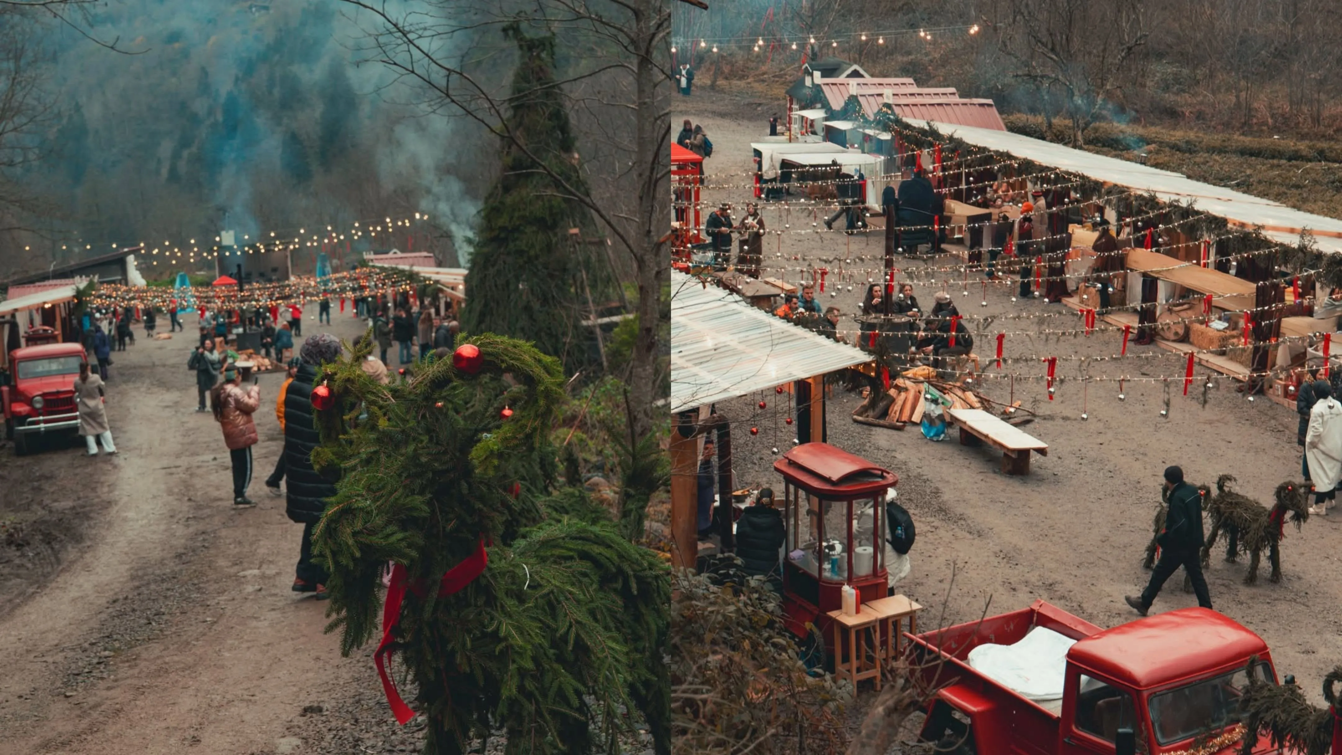 Rize'de yeni yıl panayırı yoğun katılımla sürüyor
