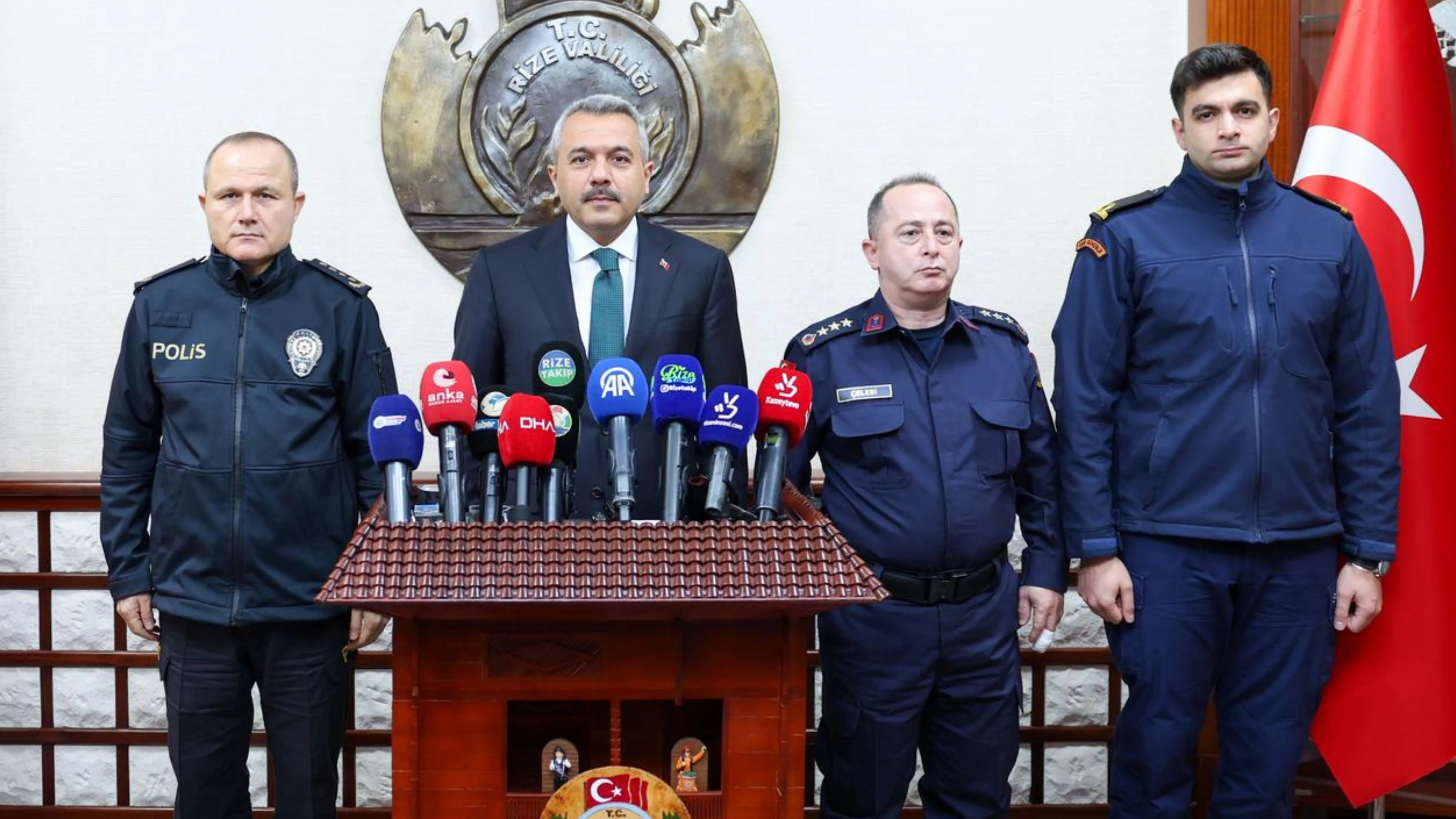 Rize’de güvenlik ve asayişte dikkat çeken düşüş: 2025 verileri açıklandı