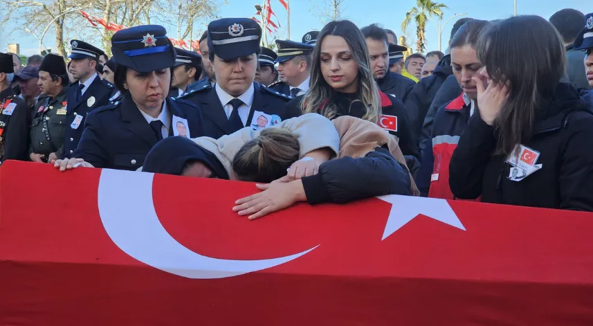 Şehit polis memuru Külünk, Düzce'de toprağa verildi