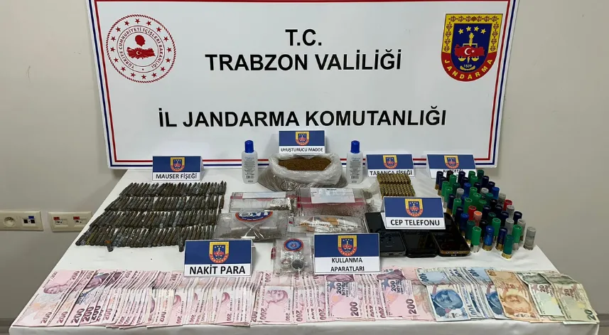 Of’ta narkotik operasyonu; 11 gözaltı