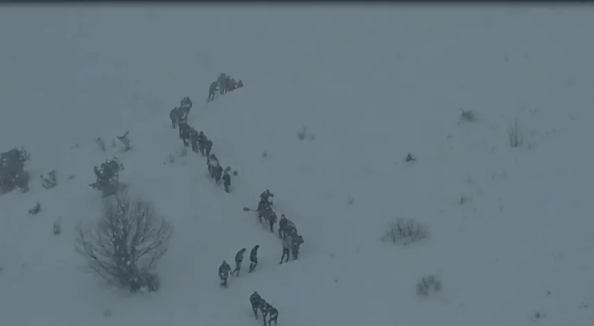 Artvin’de 1 kişinin öldüğü çığda kar altında kalan 2 çoban aranıyor