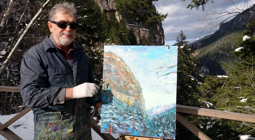 Tarihi ve doğal güzellikleri seyyar şövalede canlandırıyor