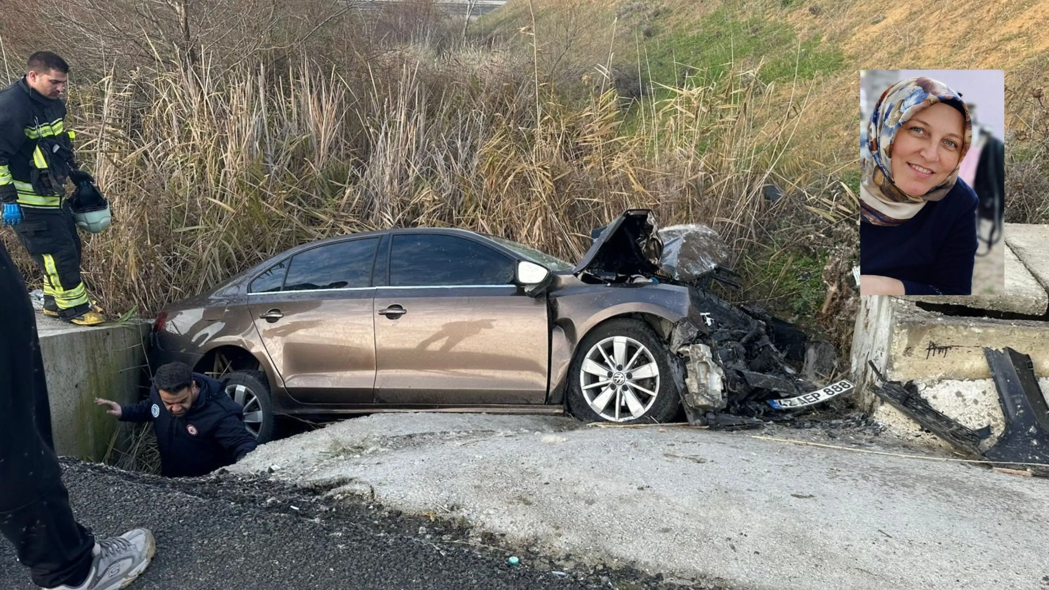 Trafik kazasında yaralanan kadın hayatını kaybetti