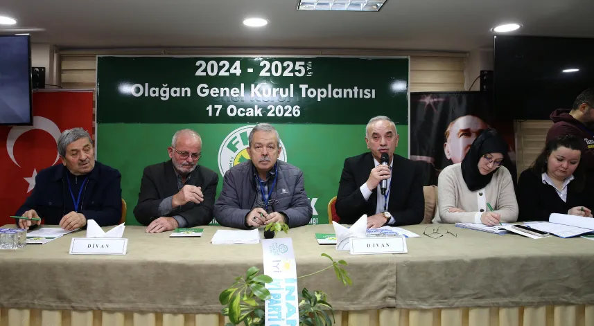 FİSKOBİRLİK Olağan Mali Genel Kurulu Giresun'da yapıldı