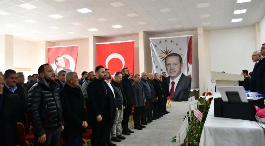 Vezirköprü Esnaf ve Sanatkarlar Odası Başkanlığına Şahin yeniden seçildi