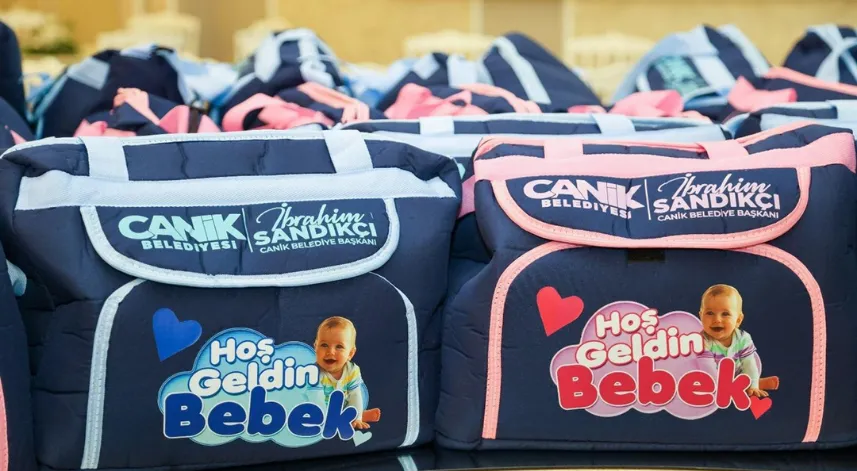 Canik Belediyesi'nden anne adaylarına bebek destek paketi