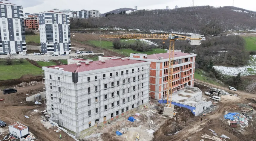 Başkan Sandıkçı: Canik Fen Lisesi, Karadeniz'in en donanımlı eğitim kampüsleri arasında yerini alaca