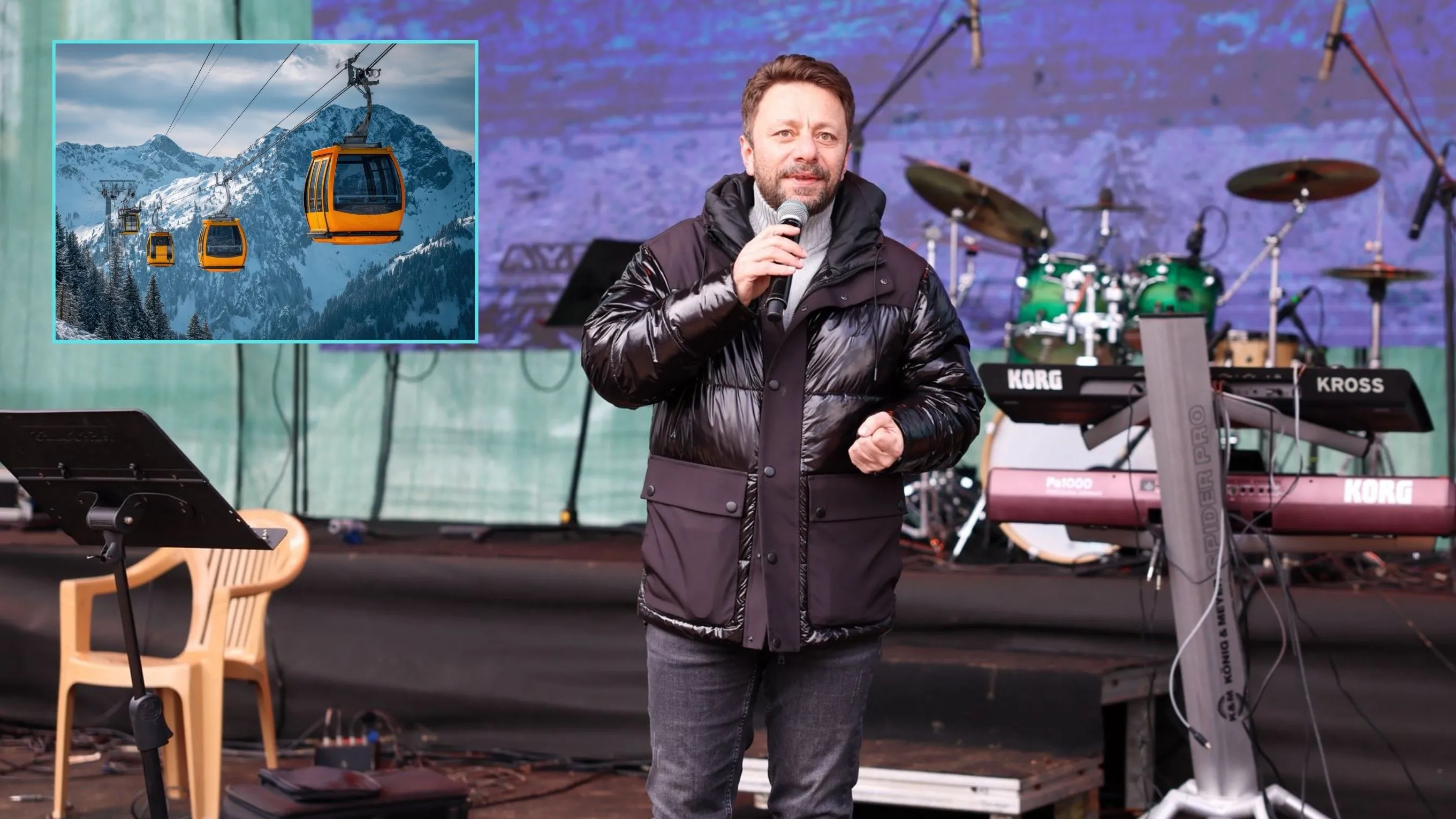 AK Parti Rize Milletvekili Muhammed Avcı, Ayder–Huser teleferik projesini duyurdu