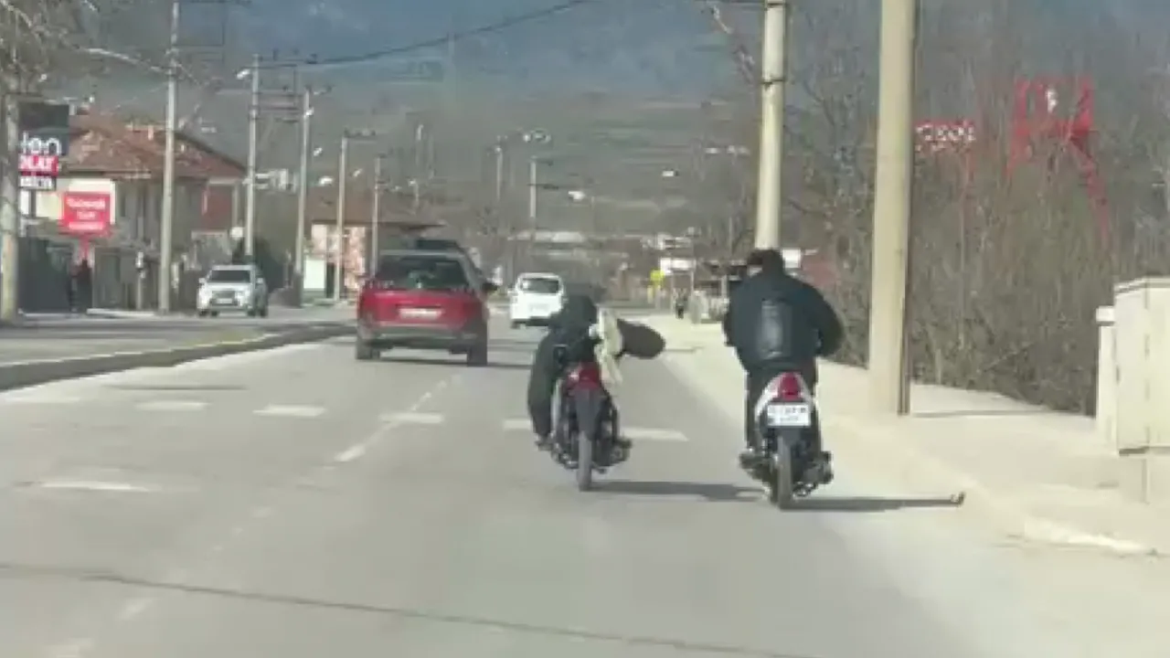 Trafiği tehlikeye atan motosikletlilere toplam 66 bin 206 lira ceza