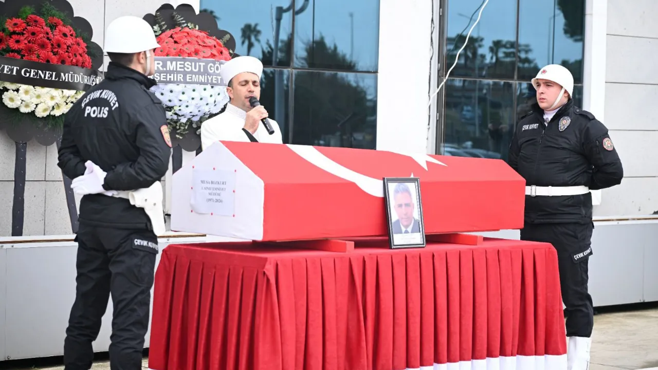 Emniyet Müdürü Musa Bozkurt Samsun’da toprağa verildi