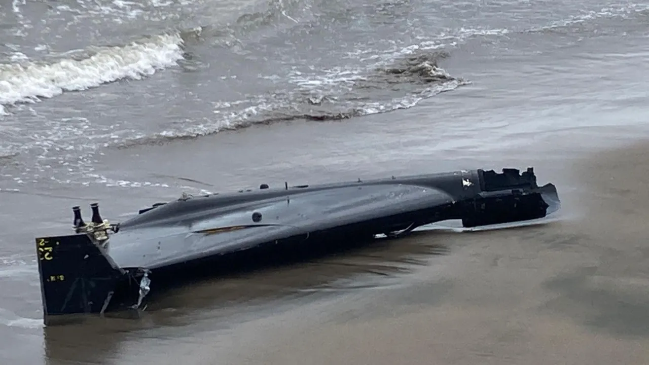 Ordu’da kıyıda, insansız hava aracı parçası bulundu