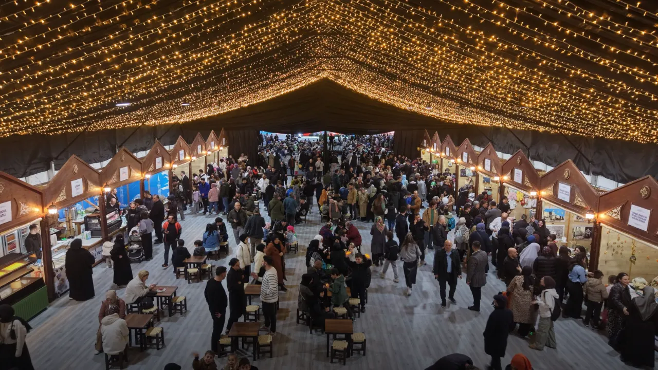 Trabzon'da Ramazan'a coşkulu karşılama