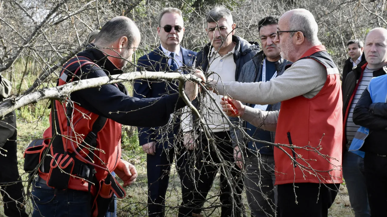 Yükümlüler fındıkta verimin artması için aldıkları eğitimle üretime katkı sunacak