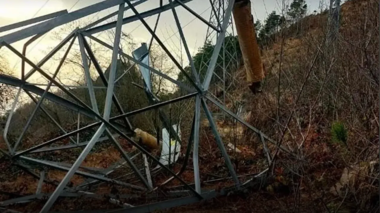 Vinç kiralayıp, gerilim hattı kablolarını çaldılar