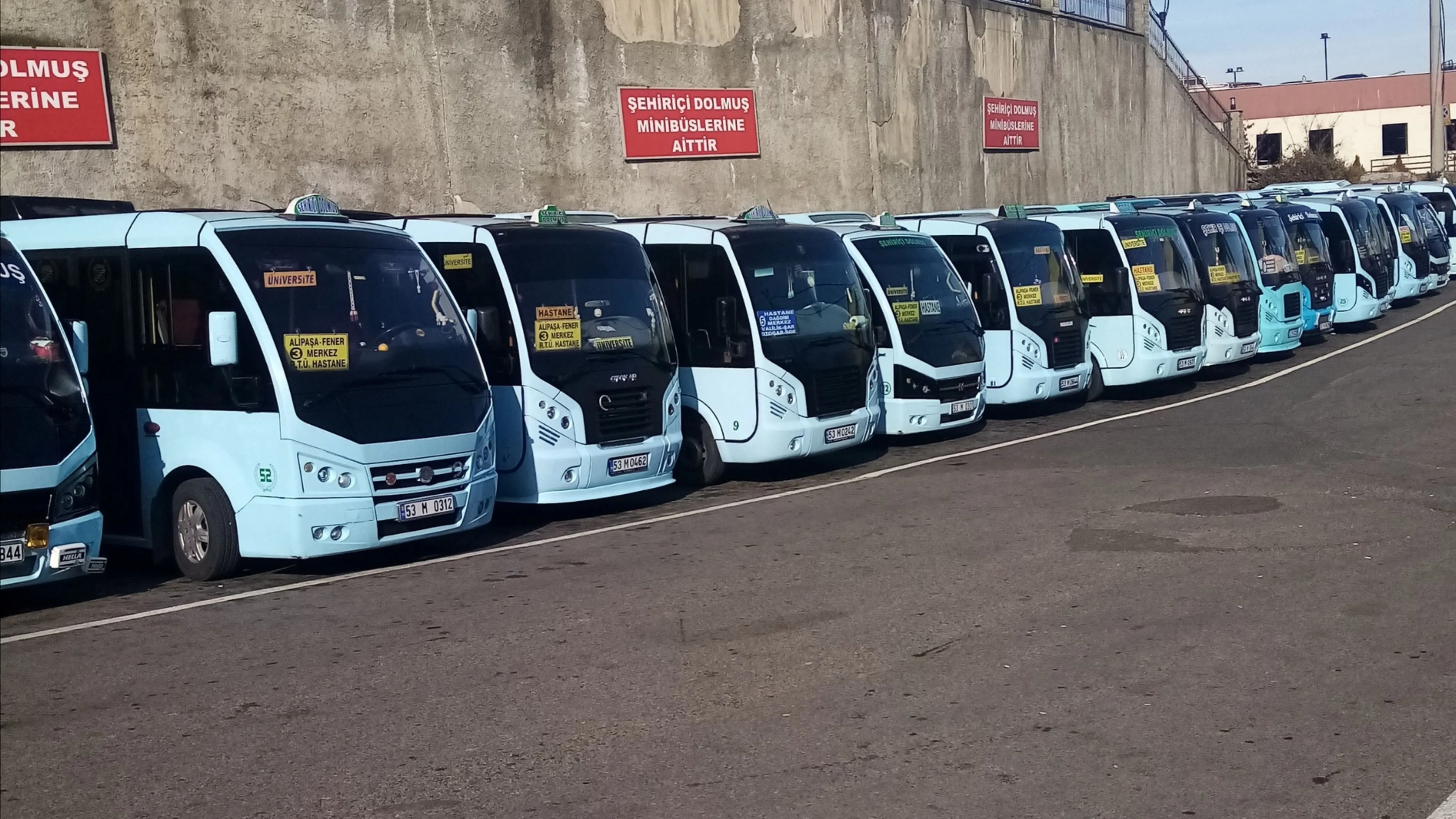 Rize’de yeni tarifeler yürürlüğe girdi