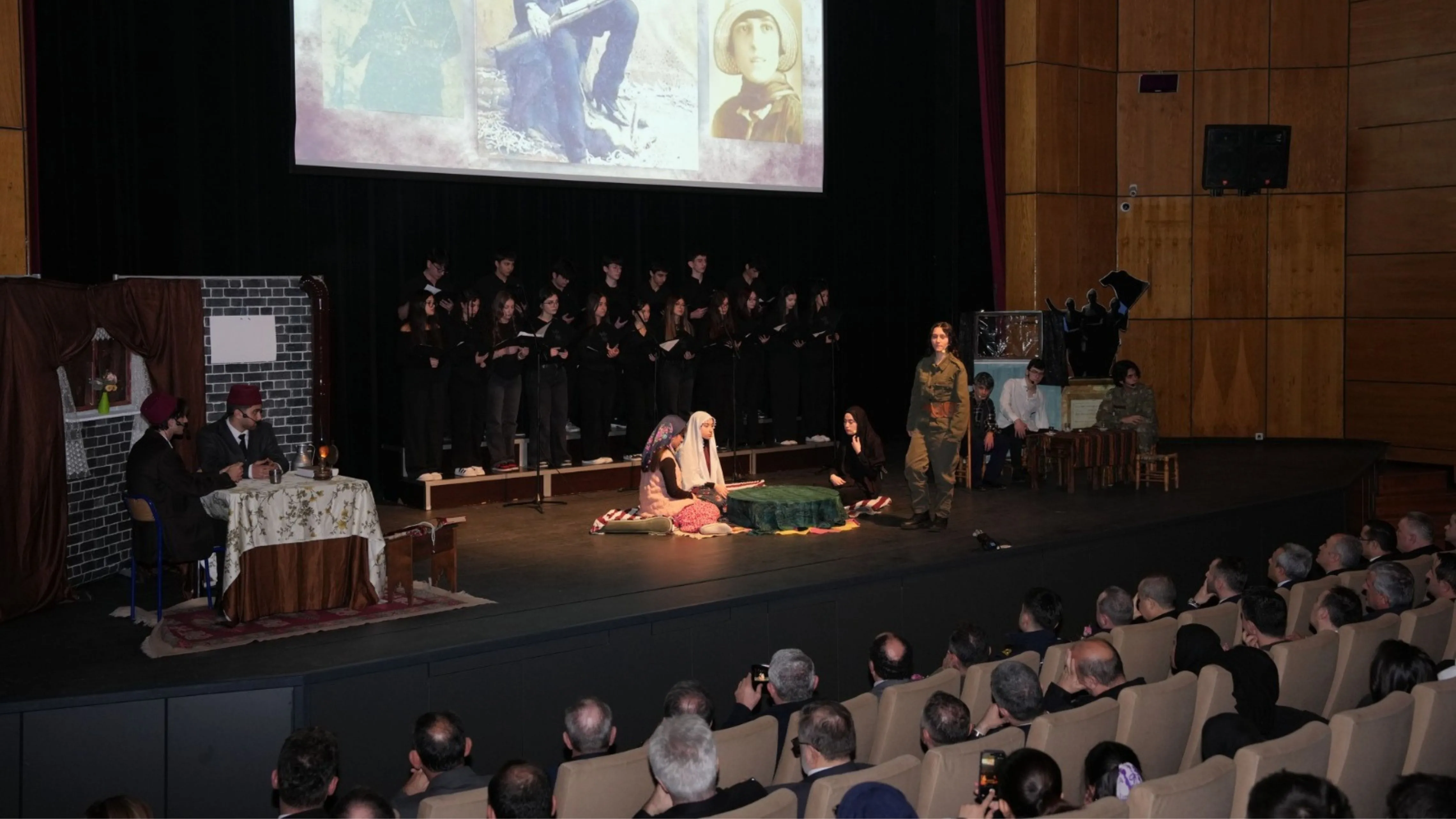 Rize'de '12 Mart' düzenlenen programla kutlandı