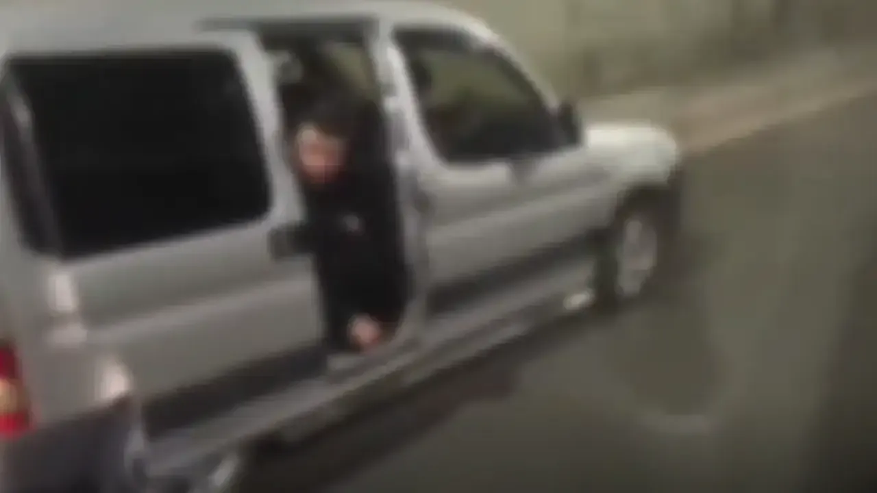 Trabzon'daki tünelde müzik eşliğinde oynayan sürücüye 180 bin lira ceza