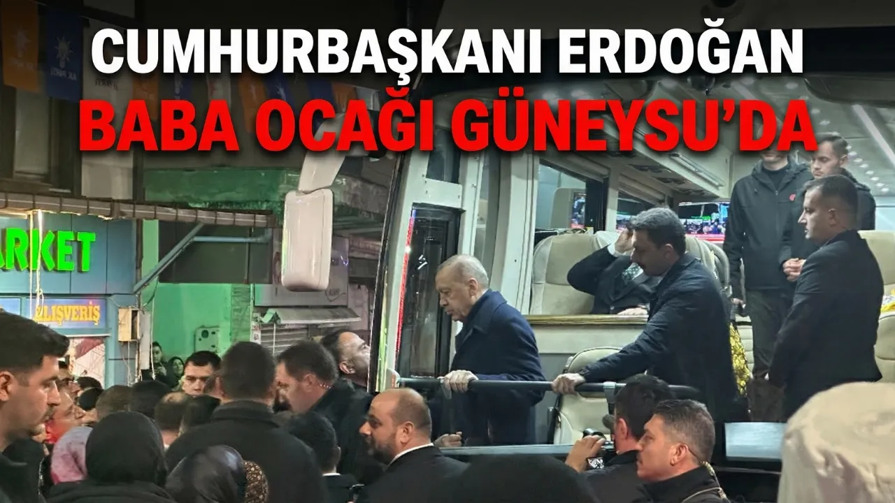 Cumhurbaşkanı Erdoğan Güneysu’da Vatandaşlara Seslendi