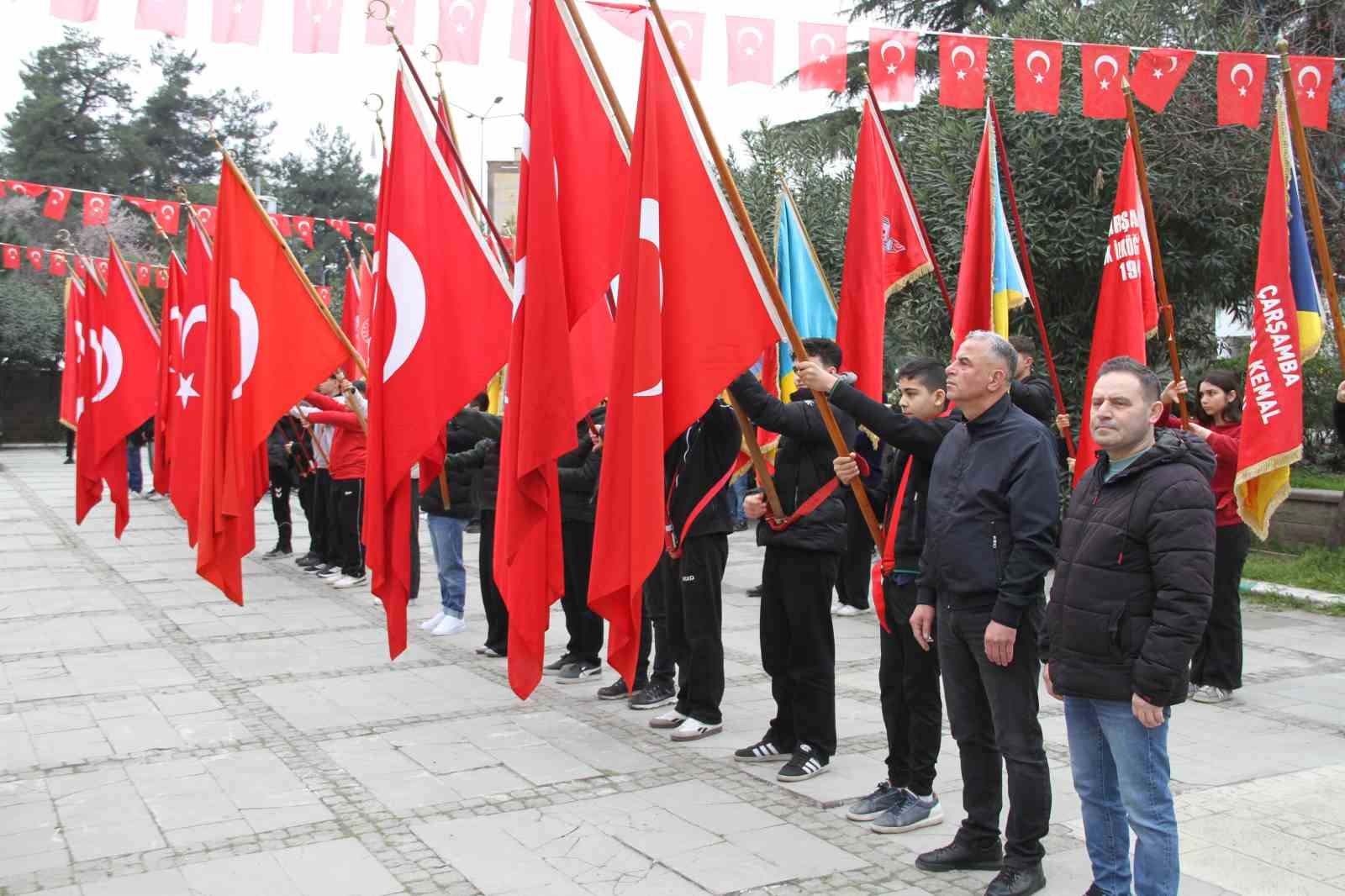 Çarşamba’da 18 Mart Çanakkale şehitleri anıldı