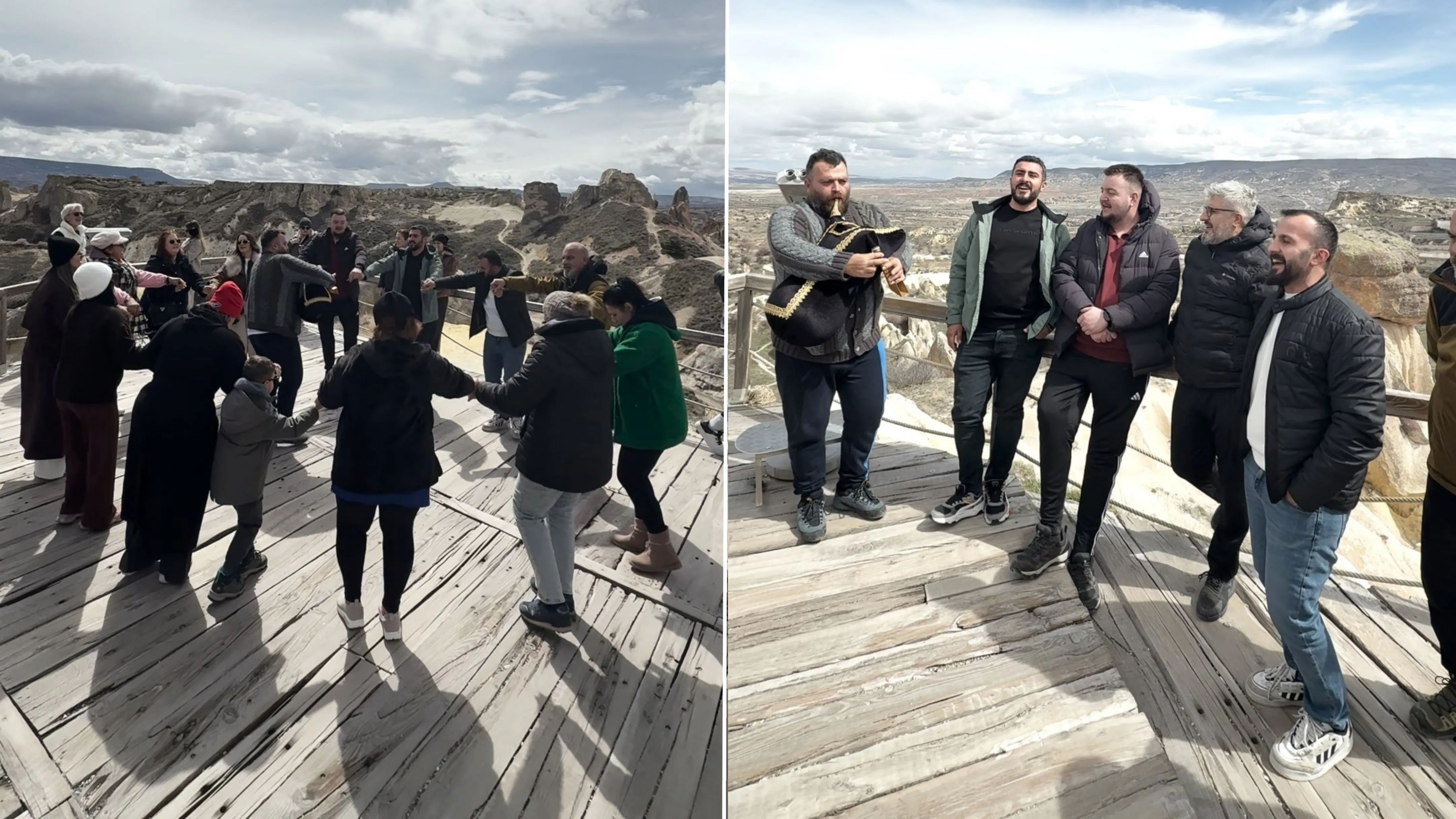 Rizeliler Kapadokya’yı horonla coşturdu