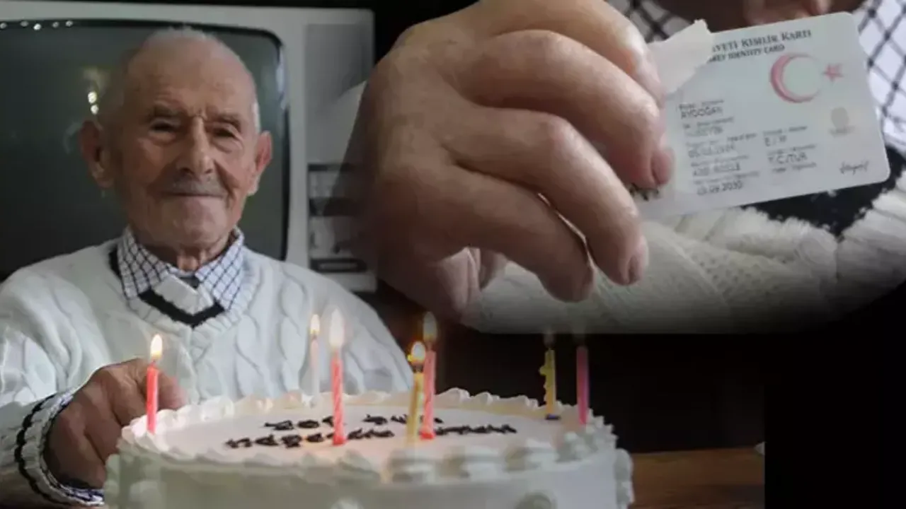 Ordu'da 102 Yaşına Giren Hüseyin Dedeye Doğum Günü Sürprizi