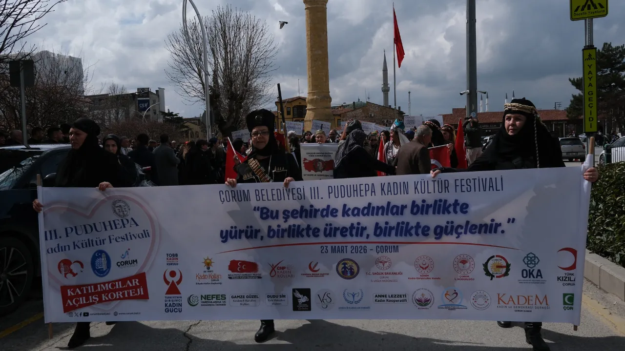 Çorum'da 3. Puduhepa Kadın Kültür Festivali başladı