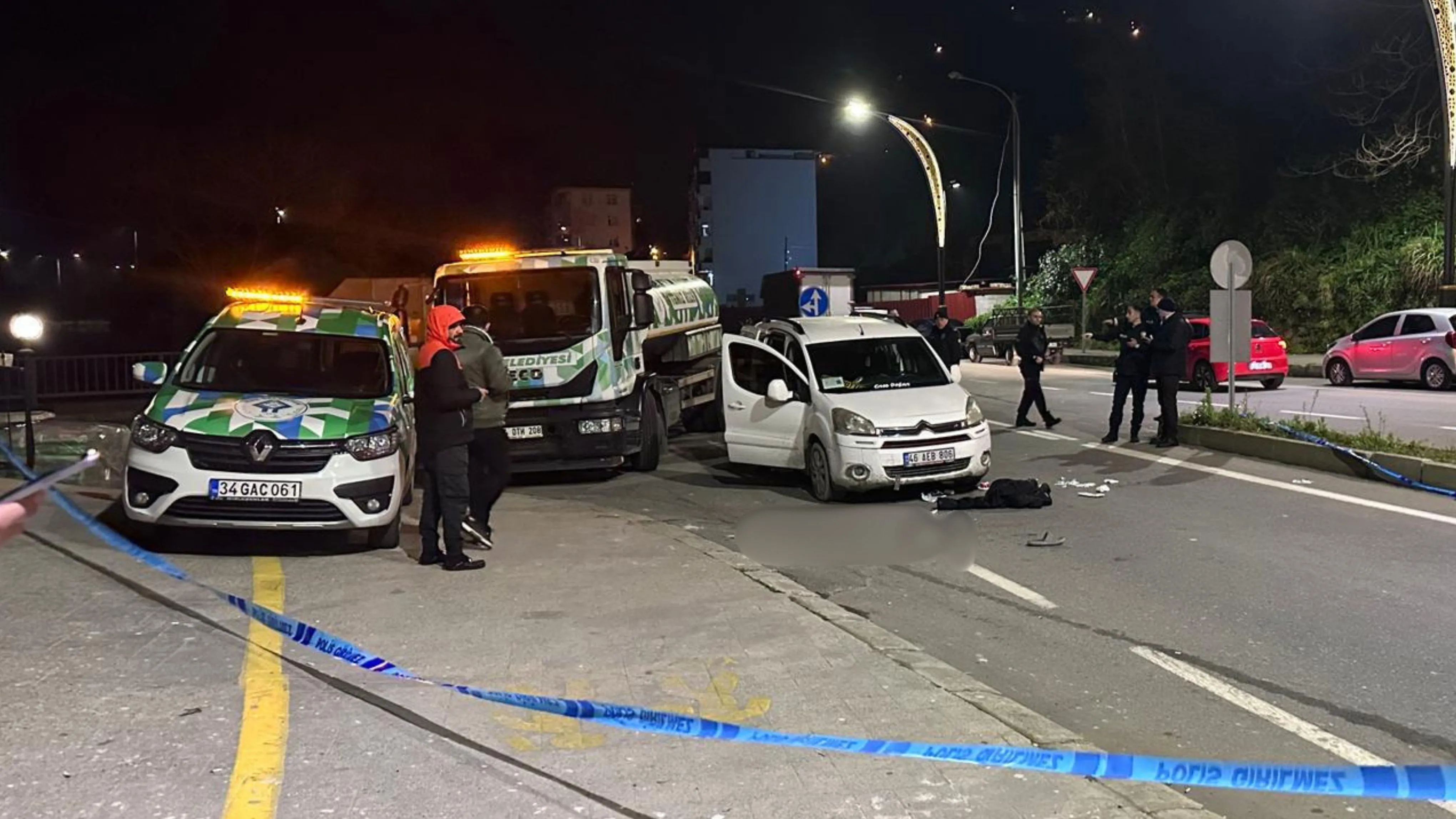 Rize’de Şehir Hastanesi inşaatında 2 kişiyi yaralayan şüpheli yakalandı