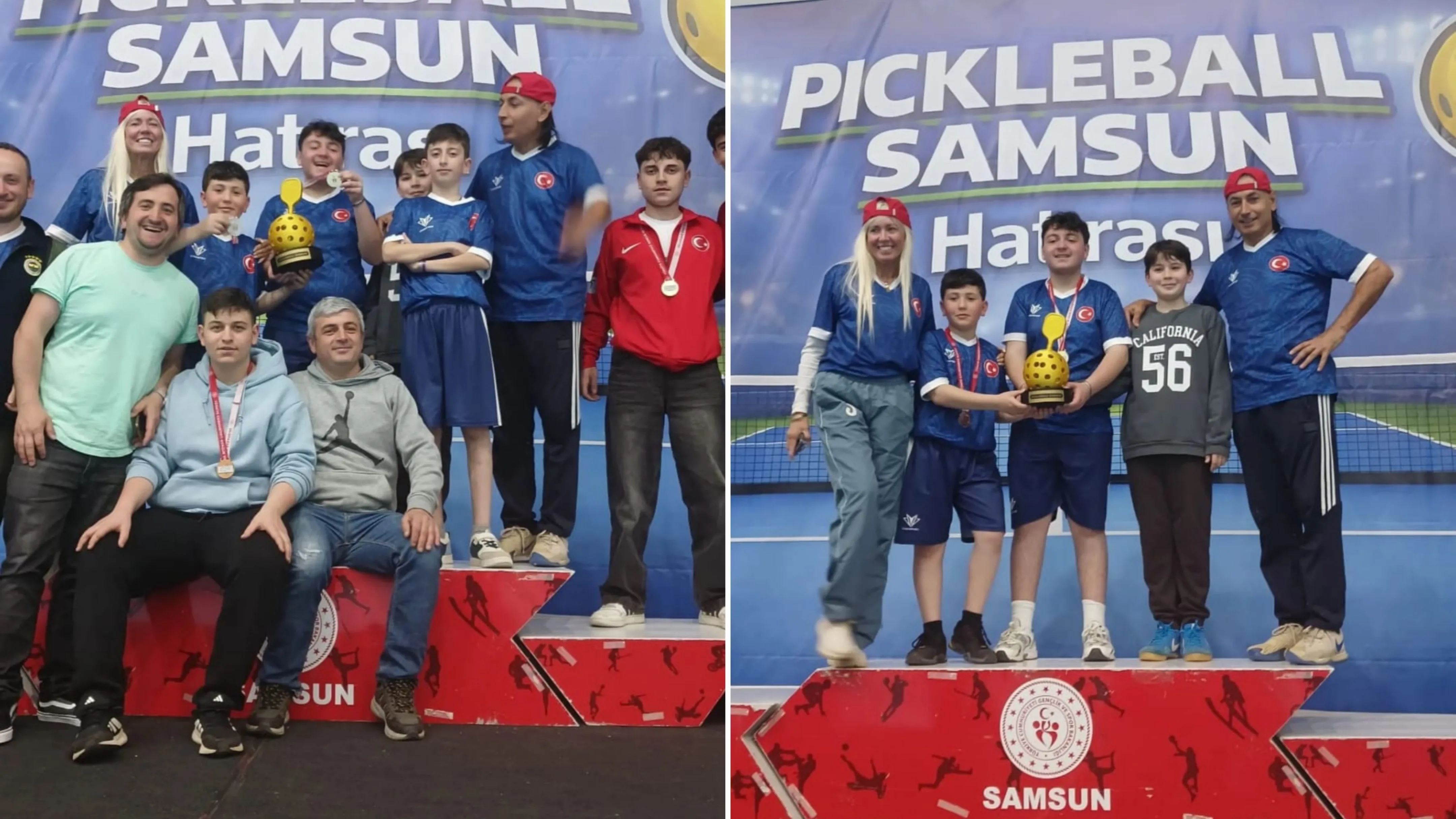 Hemşinli sporculardan Pickleball Turnuvasında büyük başarı