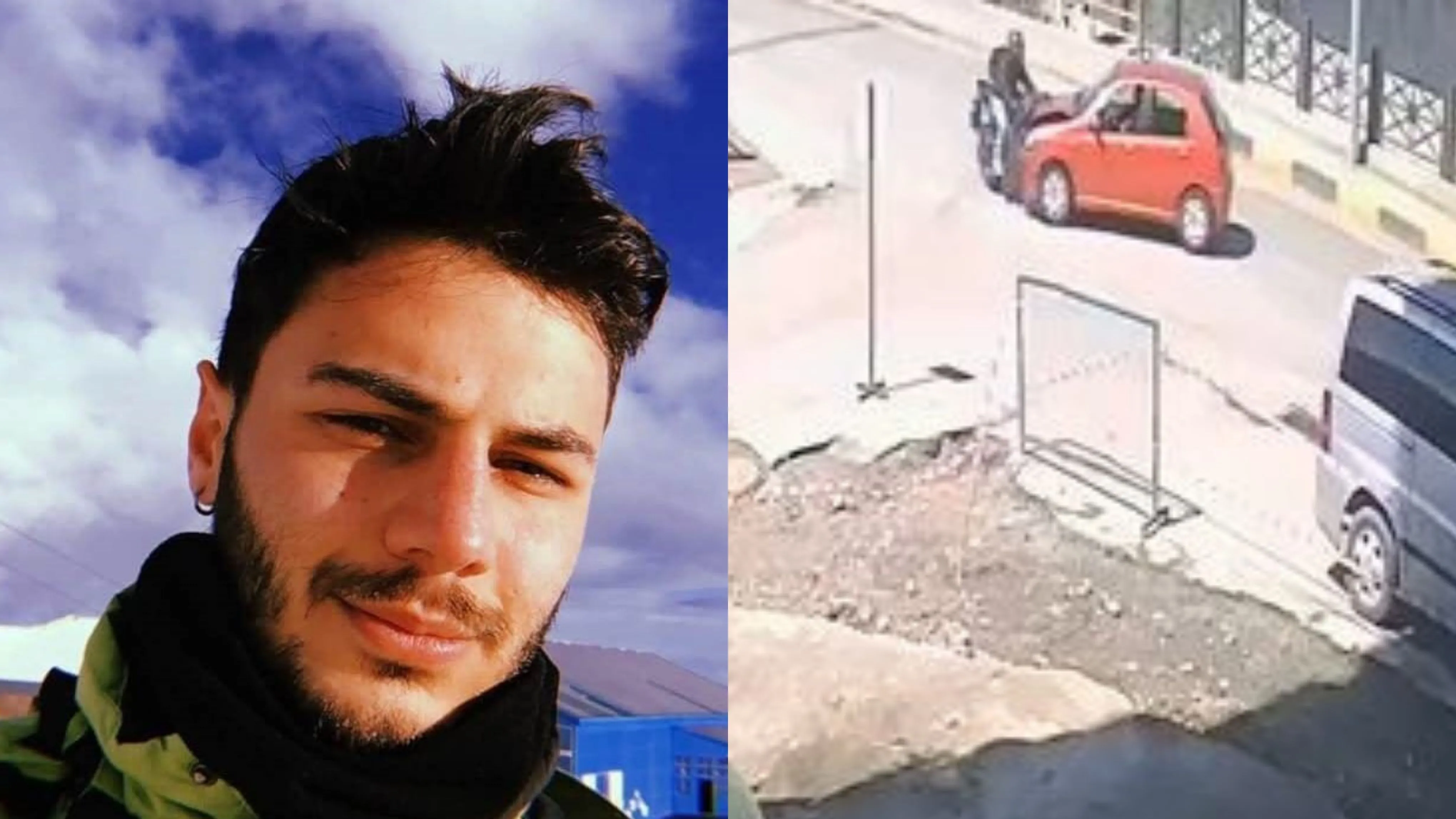 Rizeli motosikletçi yaşamını yitirdi, kaza anı güvenlik kameralarına yansıdı