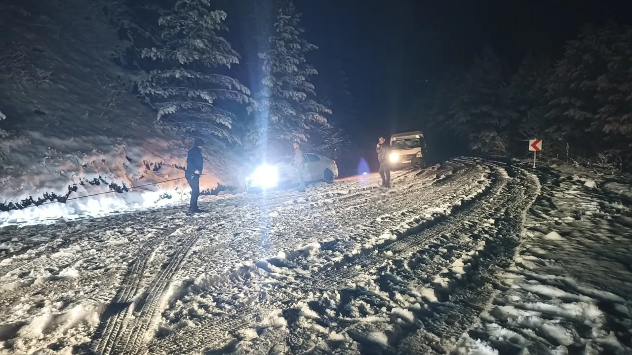 Kastamonu'da nisan karı