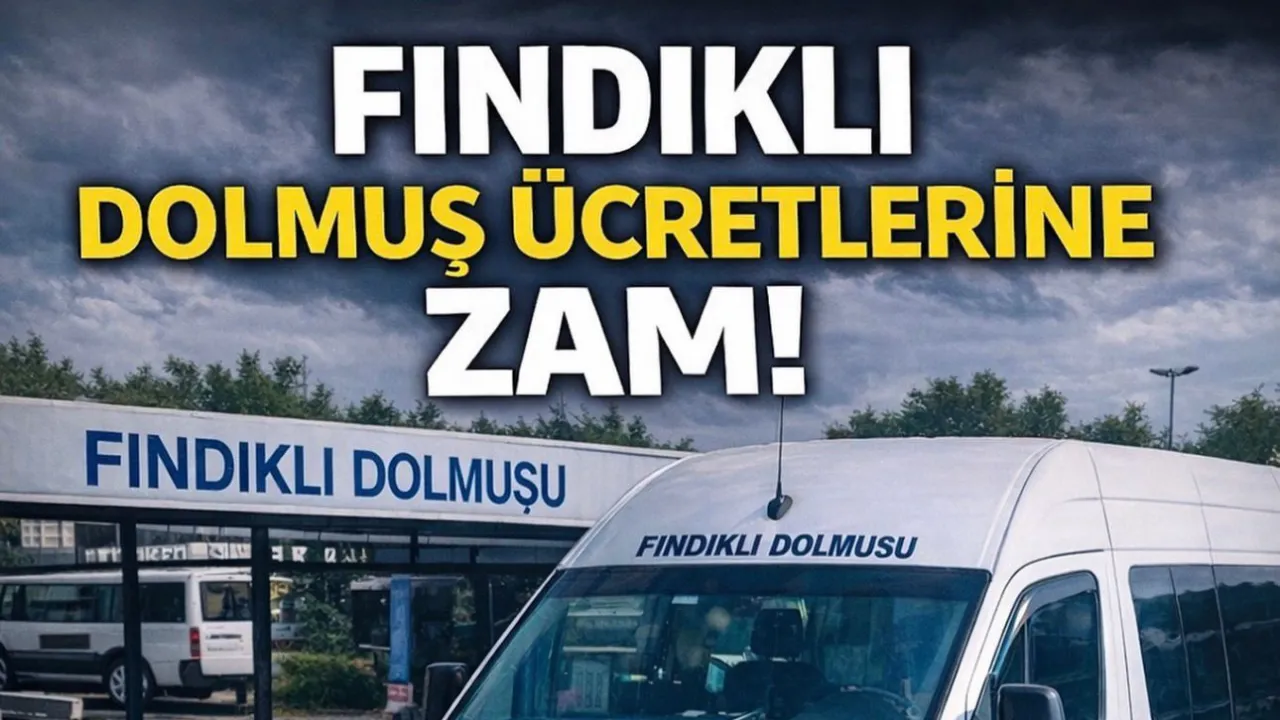 Fındıklı Dolmuş Ücretlerine Zam