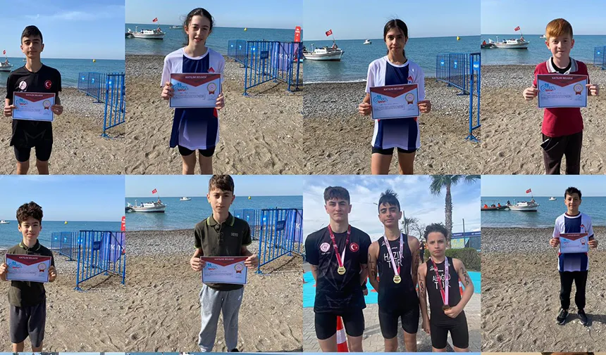 Rizeli Triatletler Antalya’da Gururlandırdı