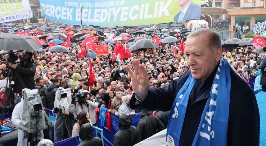 Cumhurbaşkanı Erdoğan, Rize adaylarını tanıttı