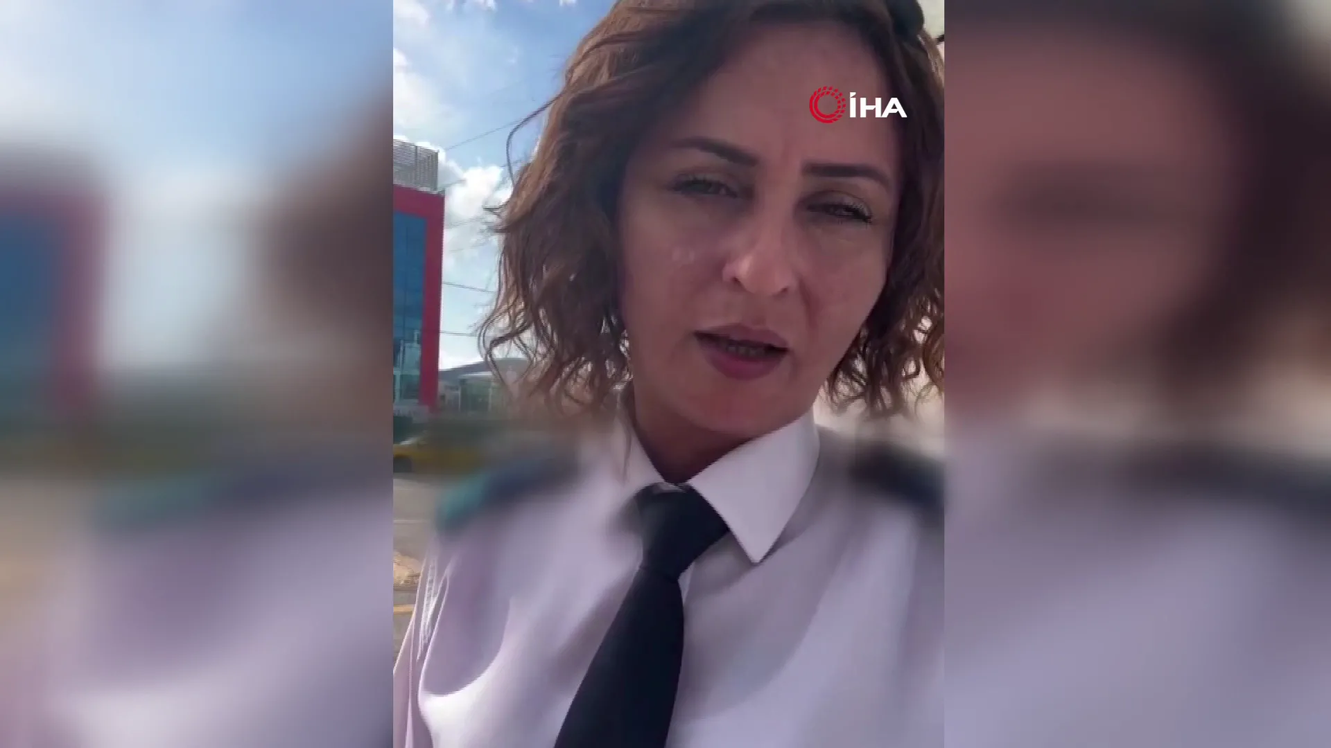 Kadın şoför, saldırıya uğradığını açıklayarak sosyal medyadan destek istedi