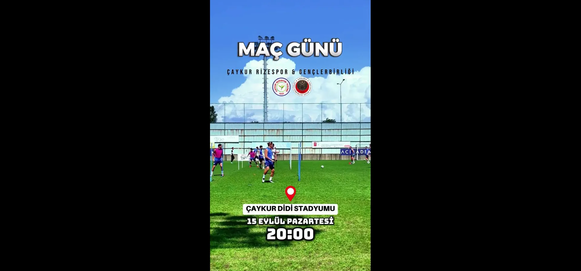 Maç Günü: Çaykur Rizespor – Gençlerbirliği