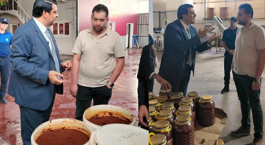 Belediye başkanı çileden çıktı! Gaziantep'te gıda fabrikası denetimlerinde şoke eden görüntüler