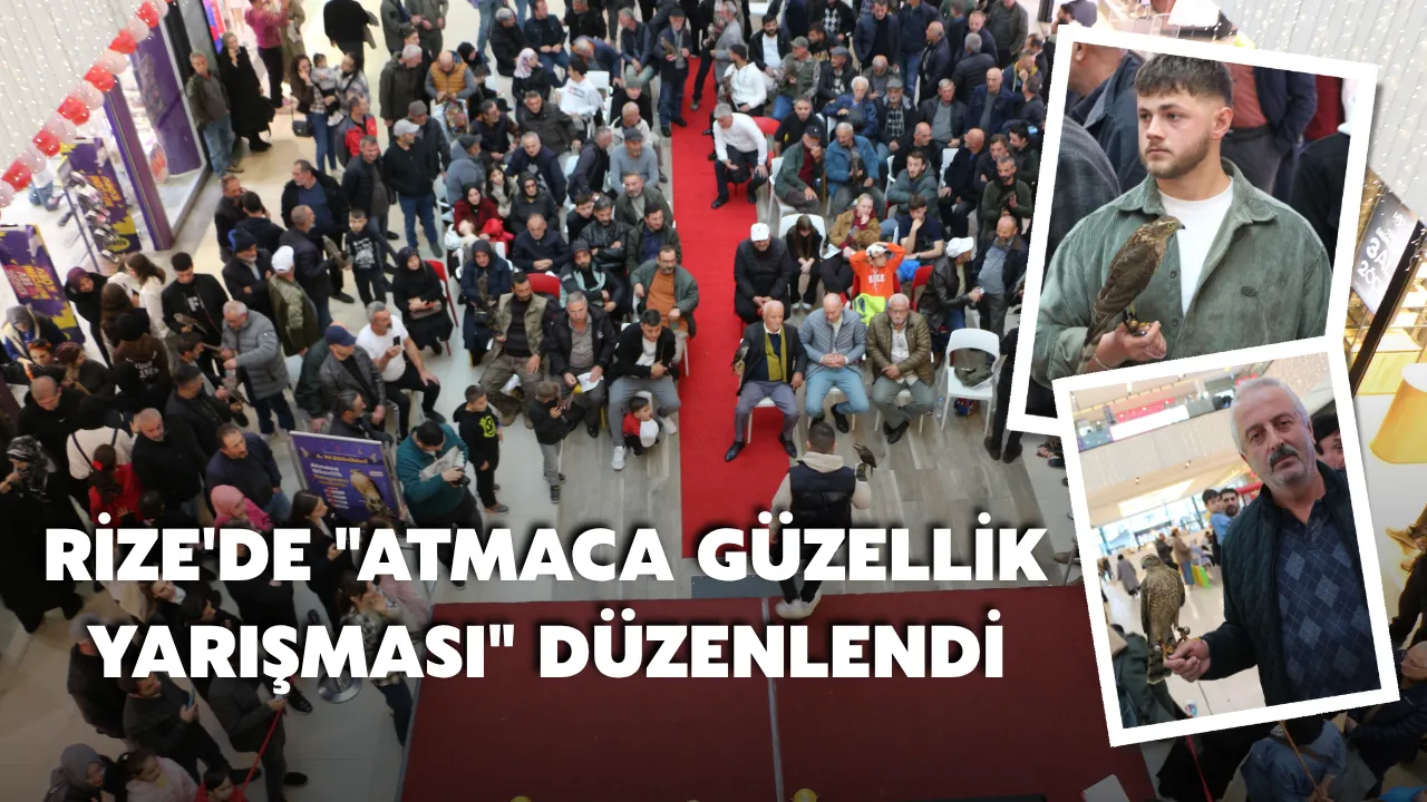 Rize'de Atmaca Güzellik Yarışması Düzenlendi